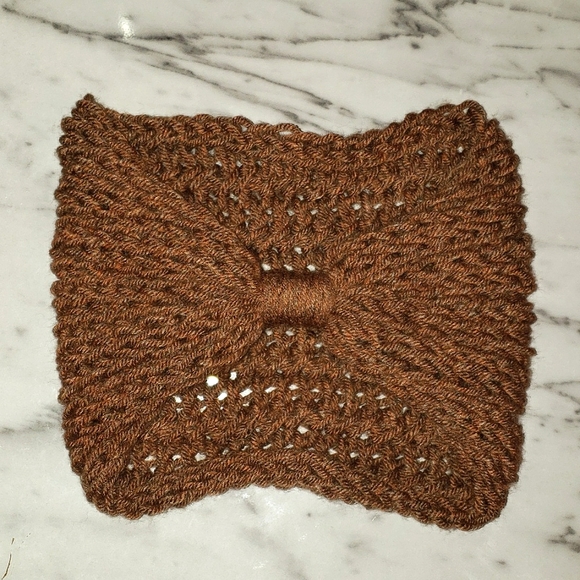 Handmande Knit Turban Headband - Picture 2 of 6